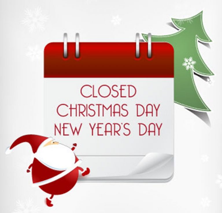 Holiday Hours ~ Closed Christmas Day and New Year's Day - Southern